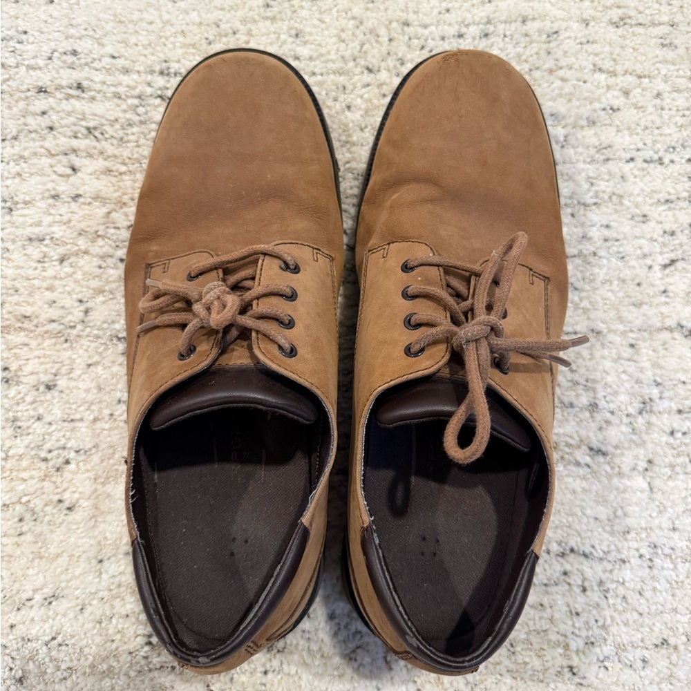 Men's Brown Lace-Up Shoes ROCKPORT WATERPROOF